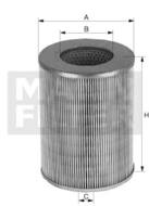 C1015 - Filtr powietrza MANN 