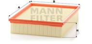 C26168/2 - Filtr powietrza MANN VAG/OPEL