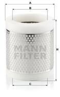 CS1343 - Filtr powietrza MANN PSA 205 -