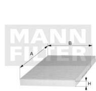 CUK5011 - Filtr kabinowy MANN /węglowy/ 