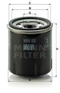 MW68 - Filtr oleju MANN 