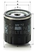 MW713 - Filtr oleju MANN 