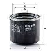 MW810 - Filtr oleju MANN 