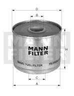 P935/2 - Filtr paliwa MANN 