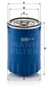 W1035 - Filtr oleju MANN KIA PREGIO 2.7D 97-