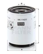 WK1142/2X - Filtr paliwa MANN CASE IH