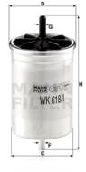 WK618/1 - Filtr paliwa MANN RENAULT LAGUNA 1.8-