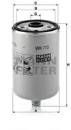 WK713 - Filtr paliwa MANN 