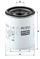 WK923/2X - Filtr paliwa MANN 