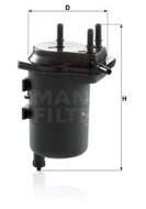 WK939/5 - Filtr paliwa MANN RENAULT CLIO II 1/5DCI