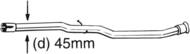 889-175 - Rura wydechowa BOSAL PSA