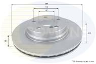ADC1658V - Tarcza hamulcowa COMLINE COAT /tył/ 300x22 (odp.DF4864S) DB C-CLASS 07-/E-CLASS 09-