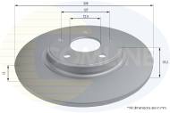 ADC2836 - Tarcza hamulcowa COMLINE /tył/ 328x12 COATED FIAT/LANCIA FREEMONT/VOYAGER 11-