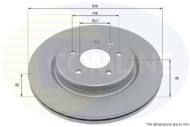 ADC2972V - Tarcza hamulcowa COMLINE COAT /tył/ 315x23 OPEL INSIGNIA 17-