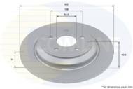 ADC4054 - Tarcza hamulcowa COMLINE COAT /tył/ 302x11 FORD FOCUS 1.0-2.3 10-/16-