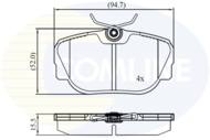 CBP01093 - Klocki hamulcowe COMLINE /tył/ (odp.GDB1155) LAND ROVER DISCOVERY 99-04/RANGE ROVER II 94-