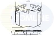 CBP02527 - Klocki hamulcowe COMLINE (odp.34116872750) BMW 3 18-/5 16-/6 17-/7 15-