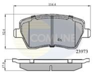 CBP0984 - Klocki hamulcowe COMLINE /-CZ/ (odp.410604775R) DACIA/RENAULT 05-/DB CITAN/NISSAN MICRA