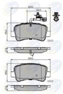CBP12105 - Klocki hamulcowe COMLINE (odp.GDB1903) /sys.BREMBO/ Opel Movano 10-/Renault Master -
