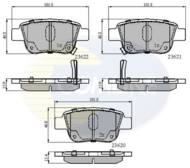 CBP31141 - Klocki hamulcowe COMLINE (odp.GDB3337) TOYOTA AVENSIS 03-09