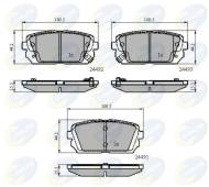 CBP31757 - Klocki hamulcowe COMLINE /tył/ (odp.GDB3462) KIA CARENS 06-