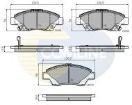 CBP32036 - Klocki hamulcowe COMLINE /przód/ (odp.GDB3493) HONDA CIVIC 06-/CR-Z 10-/INSIGHT 09-/JAZZ 08-