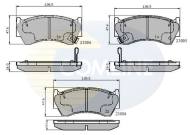 CBP3449 - Klocki hamulcowe COMLINE (odp.GDB3180) NISSAN ALMERA 95-99