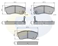 CBP3518 - Klocki hamulcowe COMLINE /przód/ (odp.GDB883) GEO/HOLDEN/SUBARU/SUZUKI/TATA METRO 88-98