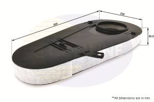 EAF803 - Filtr powietrza COMLINE BMW 5/7 10-