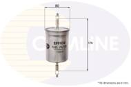 EFF034 - Filtr paliwa COMLINE VAG A3 96-03/A4 00-09/A8 02-10/TT 98-06/EXEO 09-10