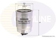 EFF038 - Filtr paliwa COMLINE PSA/FIAT/INNOCENTI/NISSAN/ROVER AX 91-97/SAXO 96-04