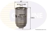 EFF079 - Filtr paliwa COMLINE (odp.WK842/11) VAG A4 00-01/A6 00-05/SUPERB 01-08/PASSAT 98-05