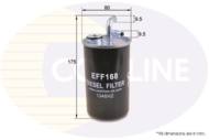 EFF168 - Filtr paliwa COMLINE CHRYSLER/DODGE/JEEP SEBRING 07-10/AVENGER 07-/CALIBER 06-