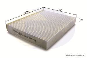 EKF102 - Filtr kabinowy COMLINE FIAT/LANCIA DOBLO 00-/IDEA 04-/PUNTO -03/MUSA 04-