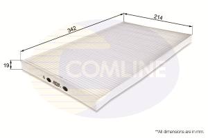 EKF140 - Filtr kabinowy COMLINE VAG A6 96-
