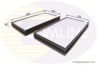 EKF158 - Filtr kabinowy COMLINE /patrz EKF158A/ BMW/ALPINA B5 05-/5 S 03-/5 TOURING 04-/6 S 04-