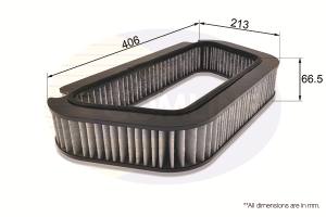 EKF174A - Filtr kabinowy COMLINE /węglowy/ VAG A8 02-