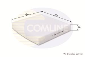 EKF185 - Filtr kabinowy COMLINE TOYOTA YARIS/AURIS 06-