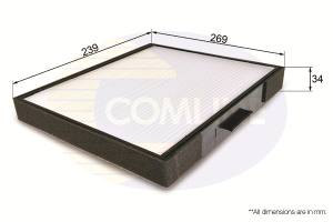 EKF208 - Filtr kabinowy COMLINE HYUNDAI COUPE 02-/ELANTRA 00-/MATRIX 01-
