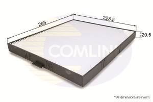 EKF224 - Filtr kabinowy COMLINE KIA SEDONA -01/SEDONA II 01-