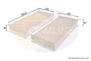 EKF231 - Filtr kabinowy COMLINE DB E -03/MAYBACH 02-/S -06