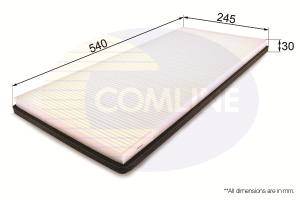 EKF254 - Filtr kabinowy COMLINE BMW X5 00-
