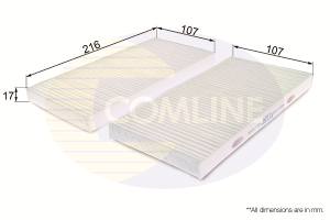 EKF261 - Filtr kabinowy COMLINE HYUNDAI/KIA TUCSON 04-/SORENTO 02-/SPORTAGE 04-