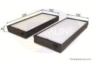 EKF263 - Filtr kabinowy COMLINE KIA CLARUS -01/RIO 00-