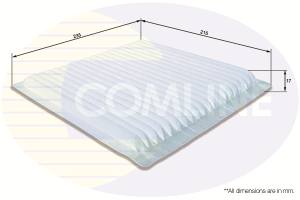 EKF275 - Filtr kabinowy COMLINE LEXUS IS 01-/RX 00-