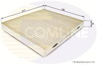 EKF318 - Filtr kabinowy COMLINE CHRYSLER/DODGE/FIAT/JEEP SEBRING 01-/AVENGER 07-