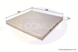 EKF334 - Filtr kabinowy COMLINE NISSAN MURANO 07-