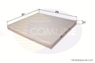 EKF334 - Filtr kabinowy COMLINE NISSAN MURANO 07-