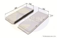 EKF336-2 - Filtr kabinowy COMLINE /kpl/ (bez ramek) MAZDA 3 09-