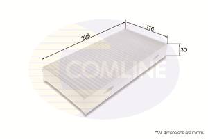 EKF339 - Filtr kabinowy COMLINE CHRYSLER PT CRUISER (+A/C) 00-